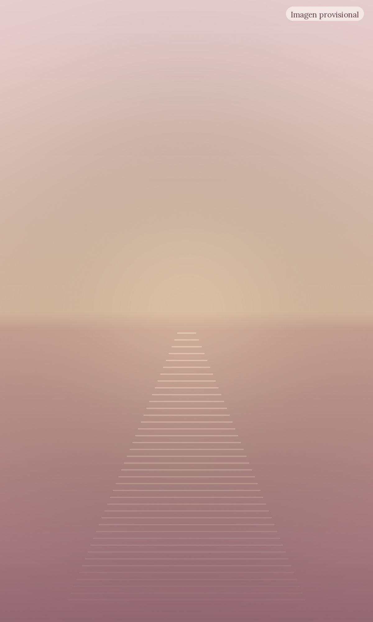 Imagen provisional: atardecer suave sobre el mar